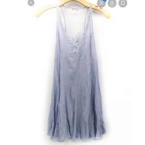 Free People Black Slip Dress